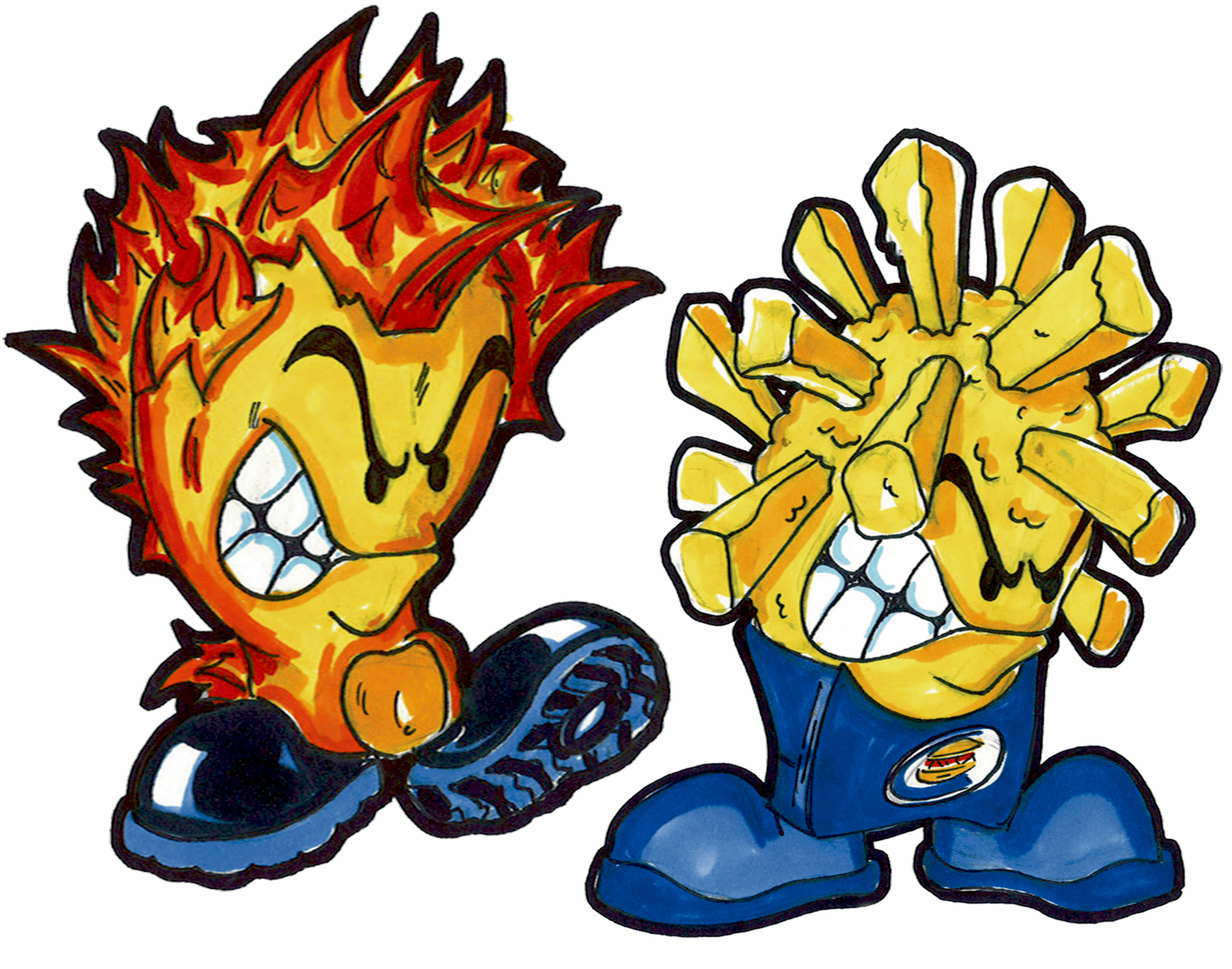 Scorch and Chris P. Fry
