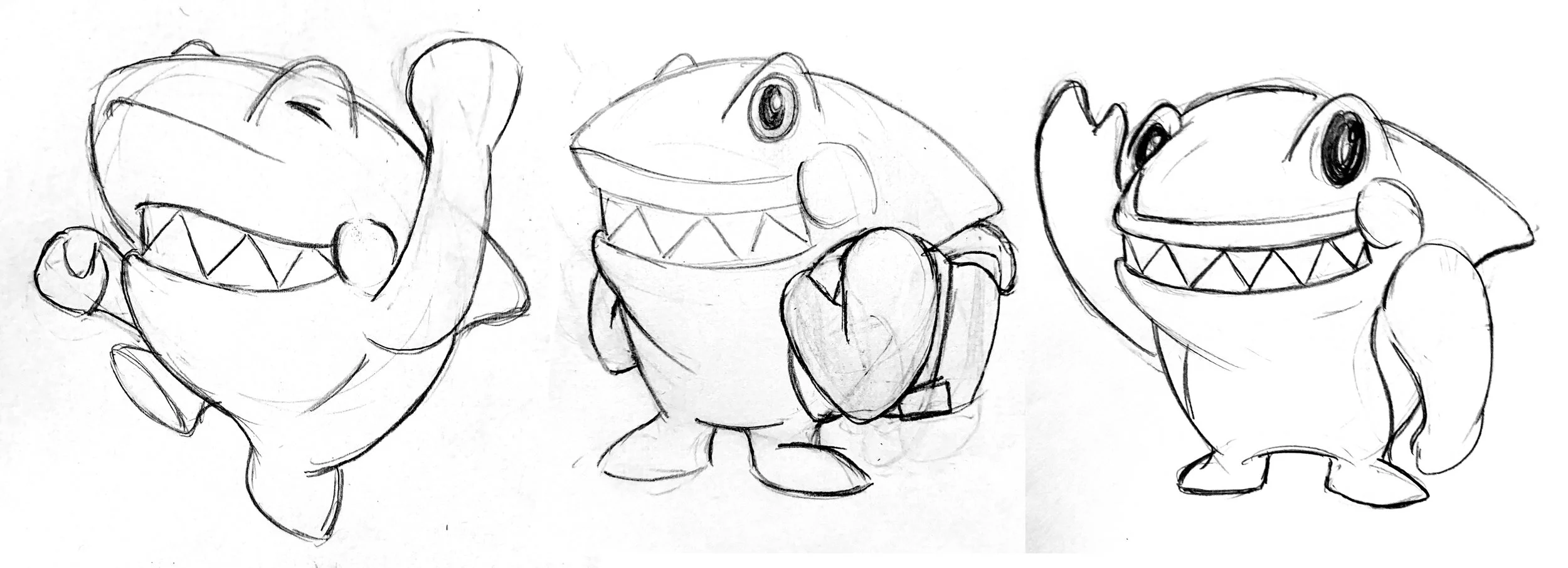 Sharkey - Kid Friendly Library Mascot