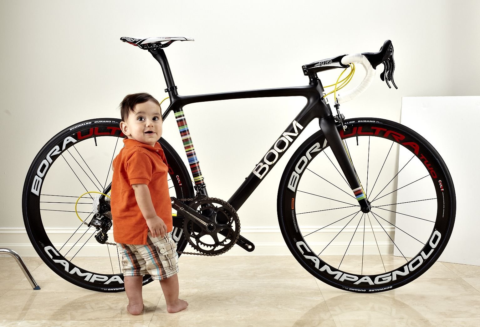  Baby Oliver and BOOM Bike 