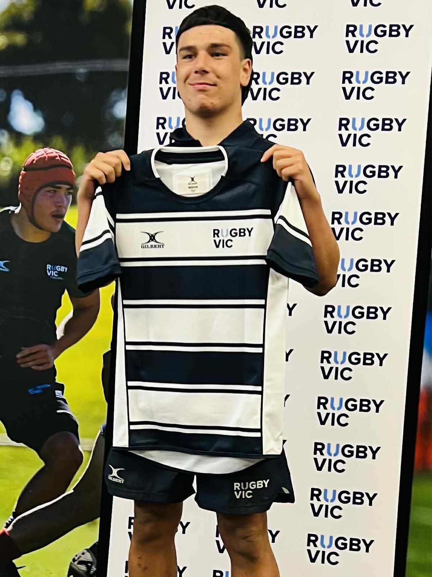 A massive congratulations to @larasecondarycollege Rugby Academy student @kohentavita who is an Academy Movement REACH Scholarship recipient on being made Vice Captain of the @rugbyvictoria U16 state team. Well deserved for your leadership on and off