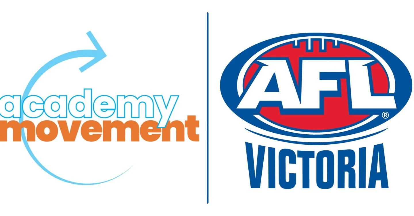 We&rsquo;re proud to announce a new partnership between Academy Movement Inc and @aflvictoria.

Academy Movement is excited to formally partner with AFL Victoria to support Victorian school students through high‑quality, curriculum‑embedded AFL acade