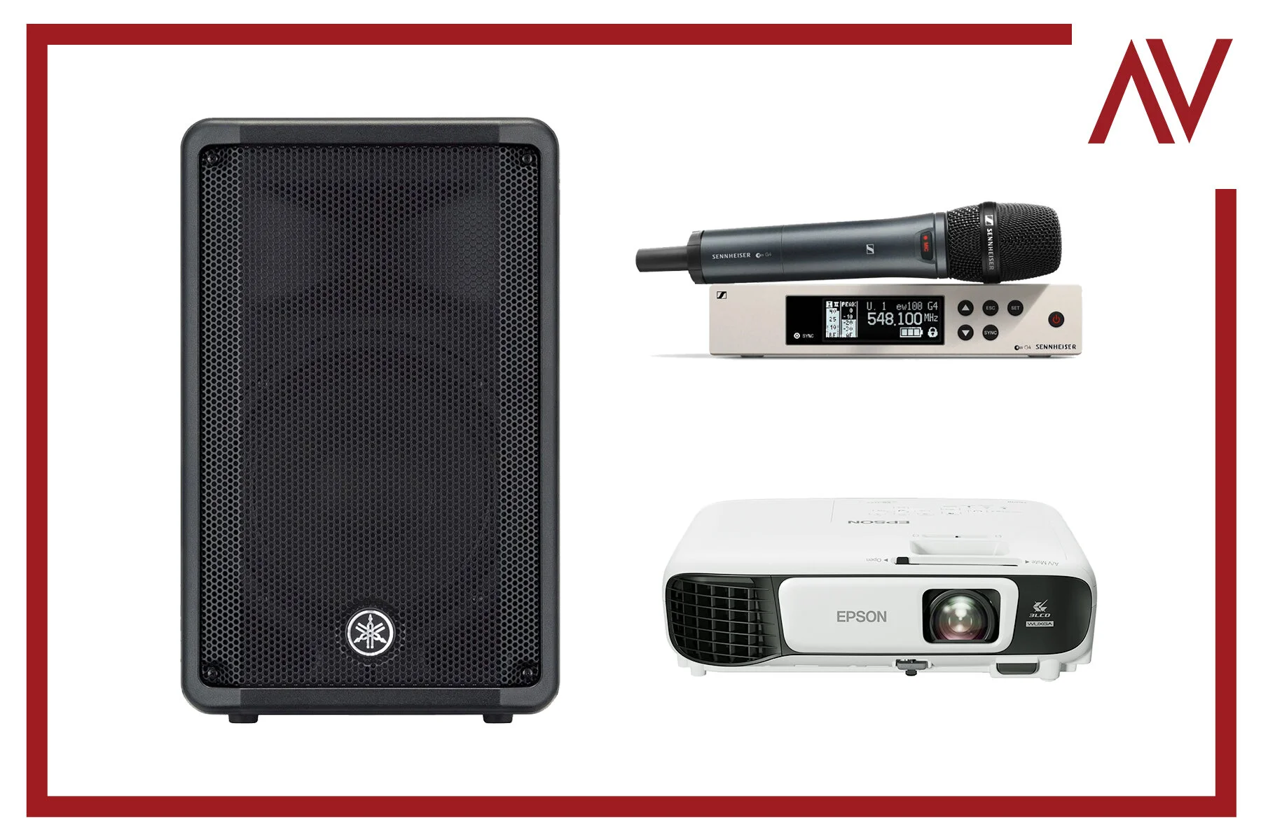 Basic PA + Projector System — AV City