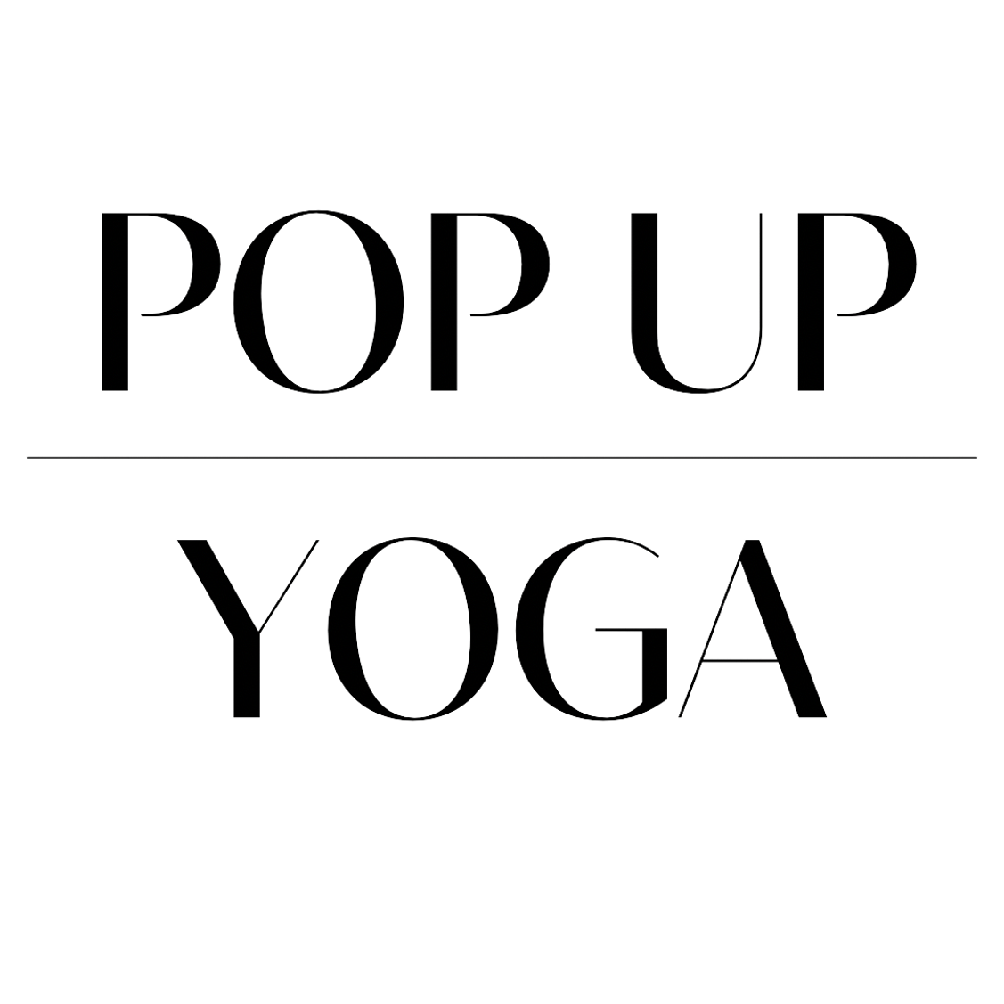 Pop Up Yoga