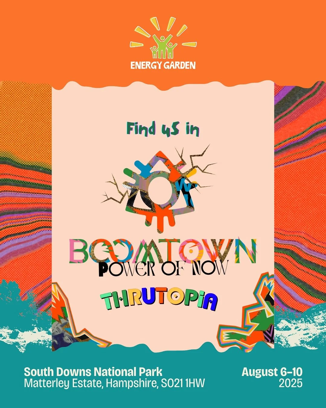 🌞&nbsp;Catch us at BOOMTOWN: Thrutopia!&nbsp;🎪

📍&nbsp;6&ndash;10 August 2025 | South Downs National Park

We&rsquo;re bringing&nbsp;community action and hands-on fun&nbsp;to @boomtownfairofficial Thrutopia, a space to&nbsp;pause, recharge, and re