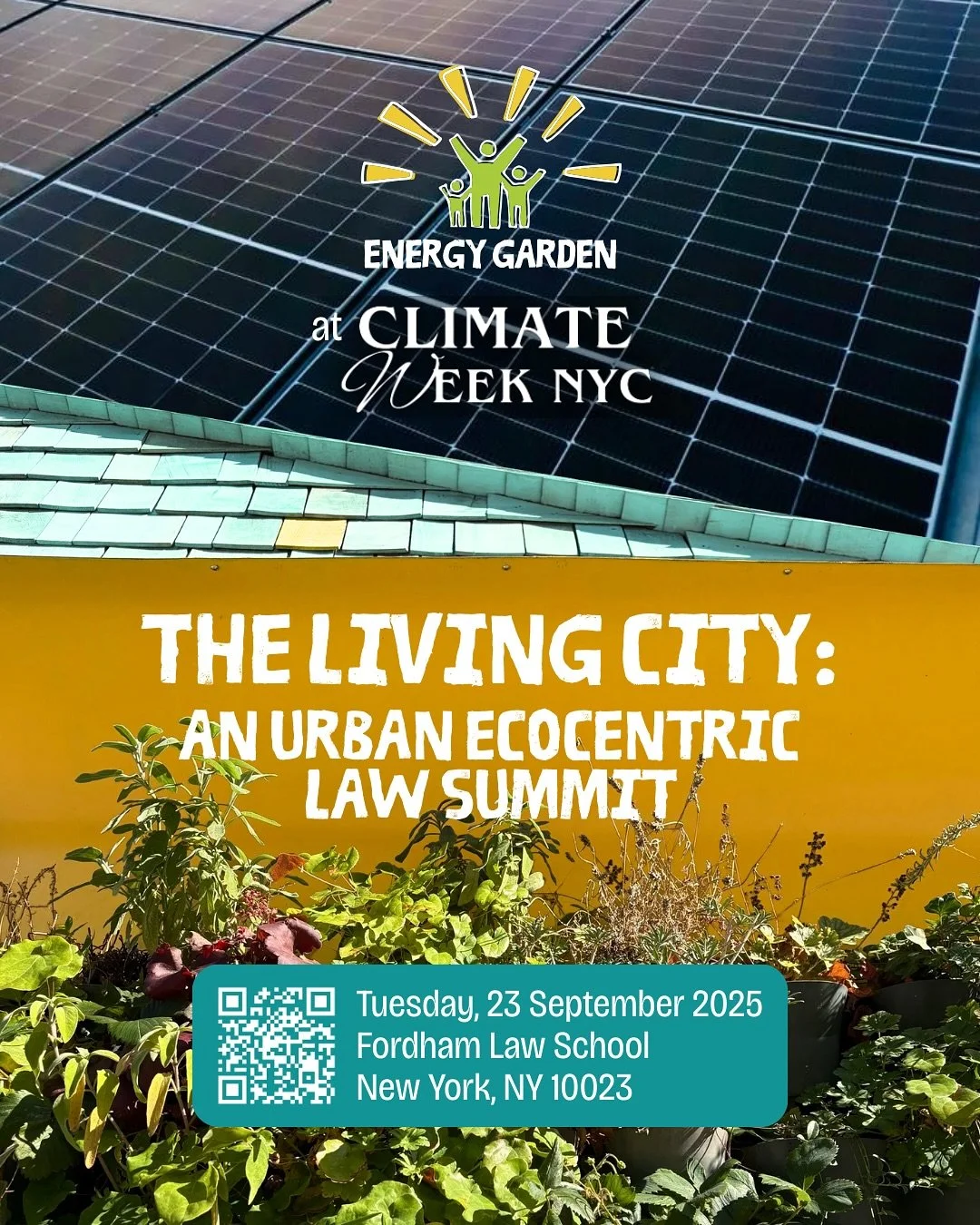 🌍 Next Tuesday, our Founder &amp; CEO, @agamemnonotero MBE, joins The Living City: An Urban Ecocentric Law Summit in New York.

This global event explores how the Rights of Nature and Earth law movements are reshaping cities and communities worldwid