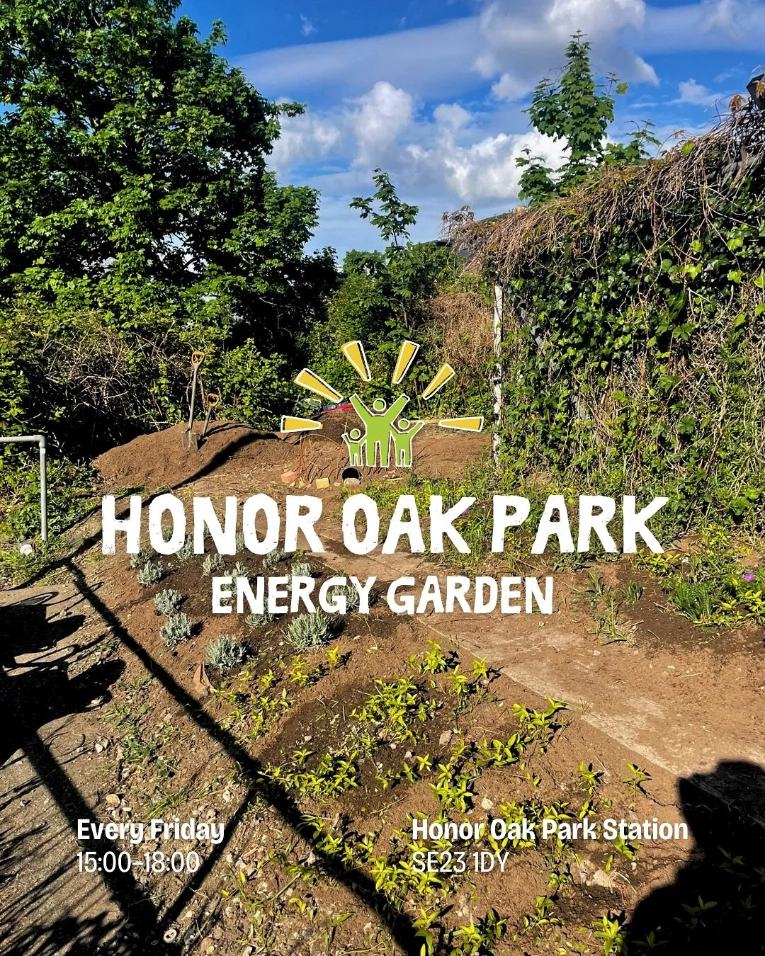 🌟 Weekly Garden Spotlight: Honor Oak Park Energy Garden 🌟

What began in 2020 with planters on the platforms has started to grow into something much bigger. Today, we&rsquo;re transforming the bramble-covered embankment into a biodiversity space wi