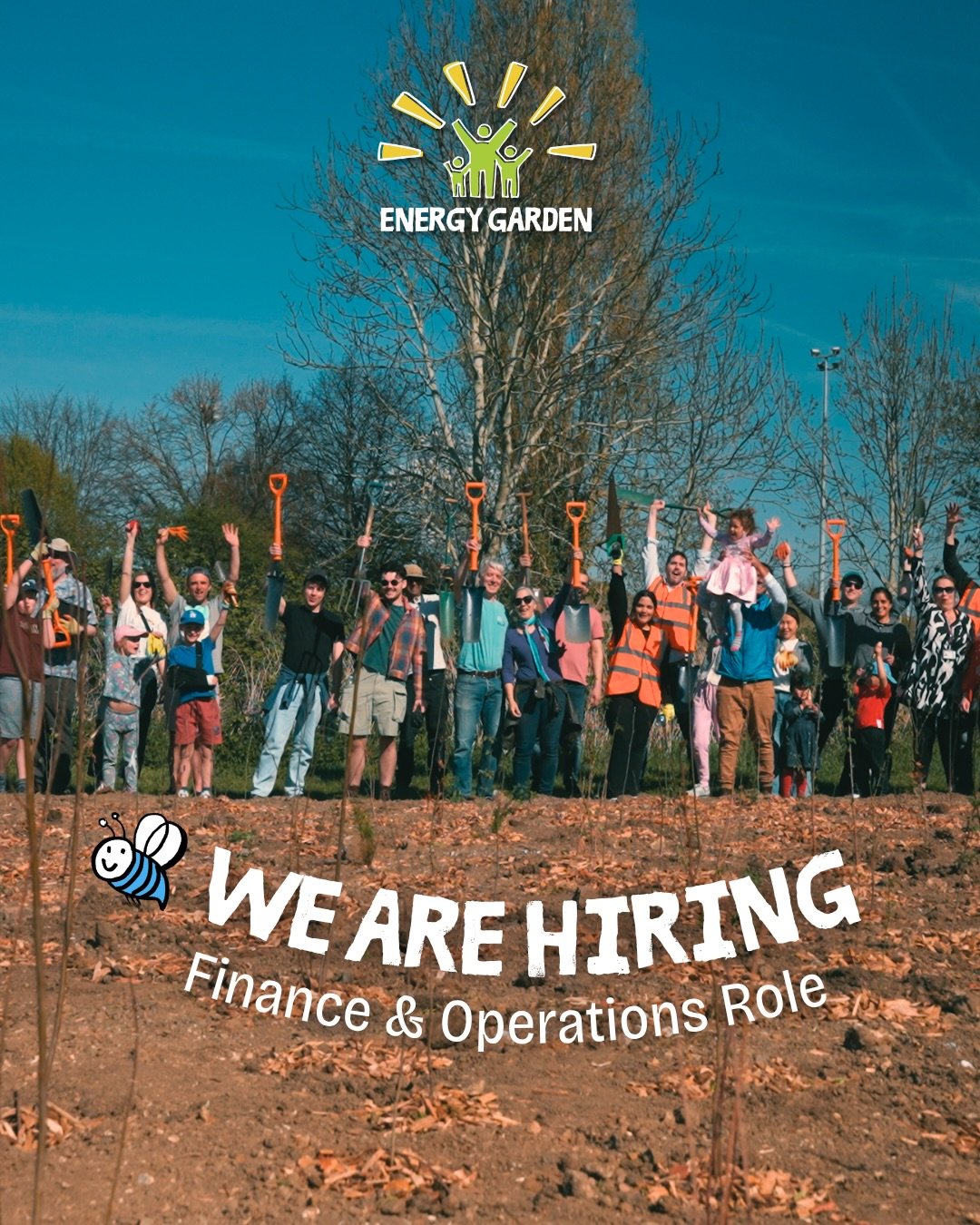 ⚡️ We&rsquo;re Hiring: Finance &amp; Operations Officer 🌱

Energy Garden is looking for a new team member to help strengthen the systems behind our growing work across London.

From community gardens and sustainability education to community energy 
