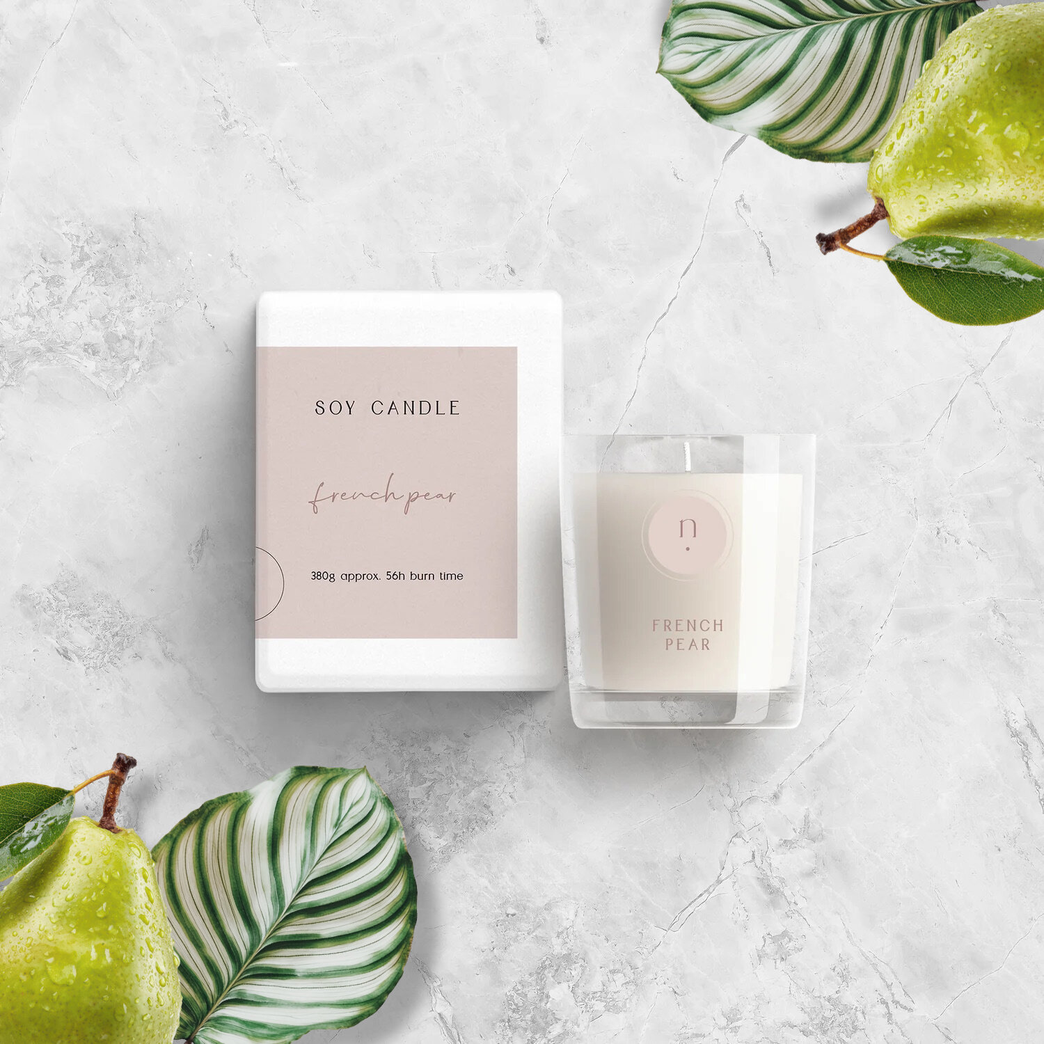 French Pear Soy Candle
