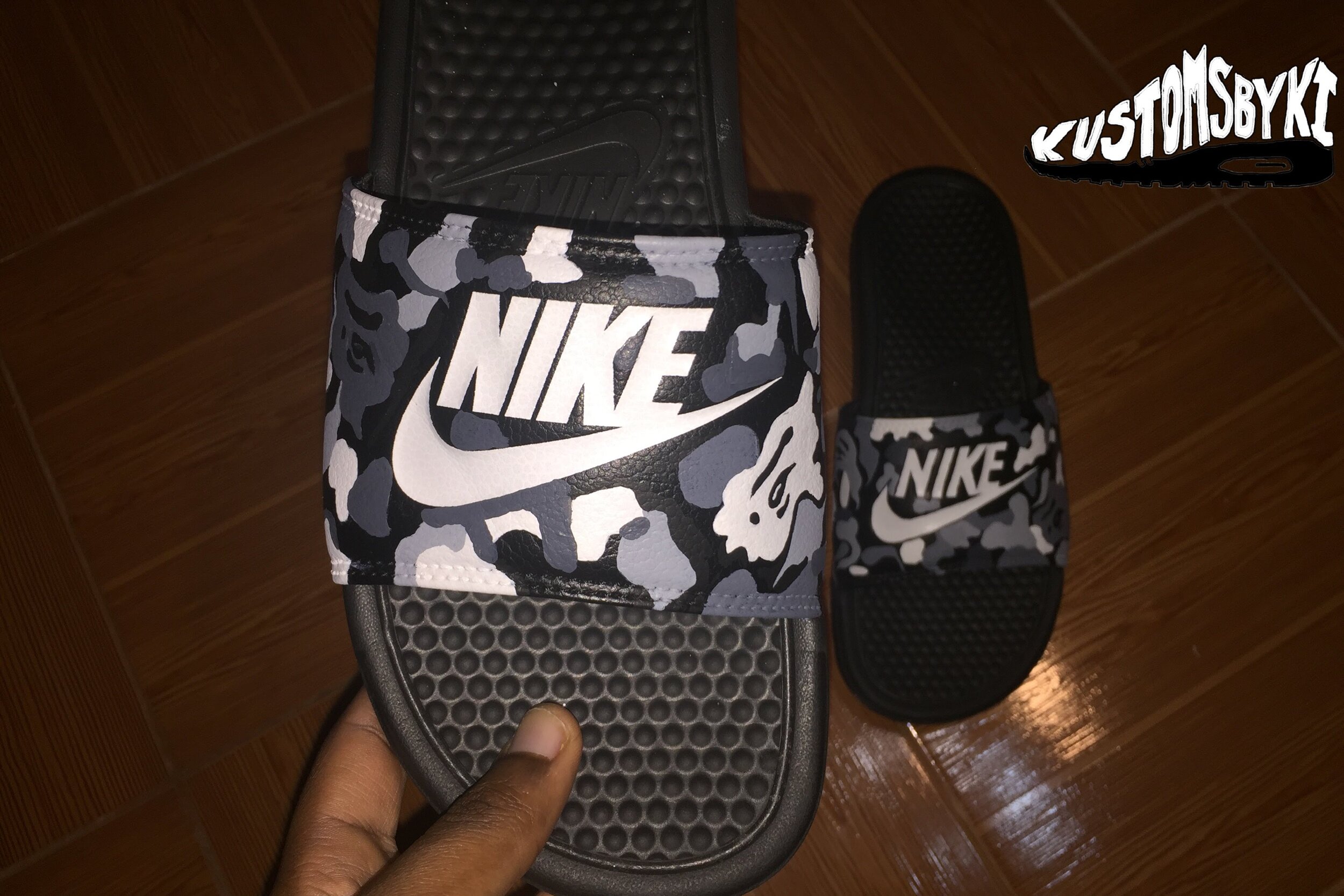 nike slides design