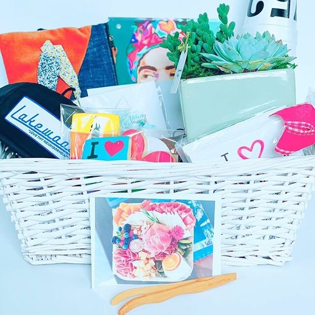 Follow @dallasgiftgirls for a chance to win the &ldquo;Local in Lakewood&rdquo; gift basket full of goodies from local small businesses in Lakewood. Retails for over $650! Our popular Grazing Box is part of the adorable package! #shoplocal #gathergra