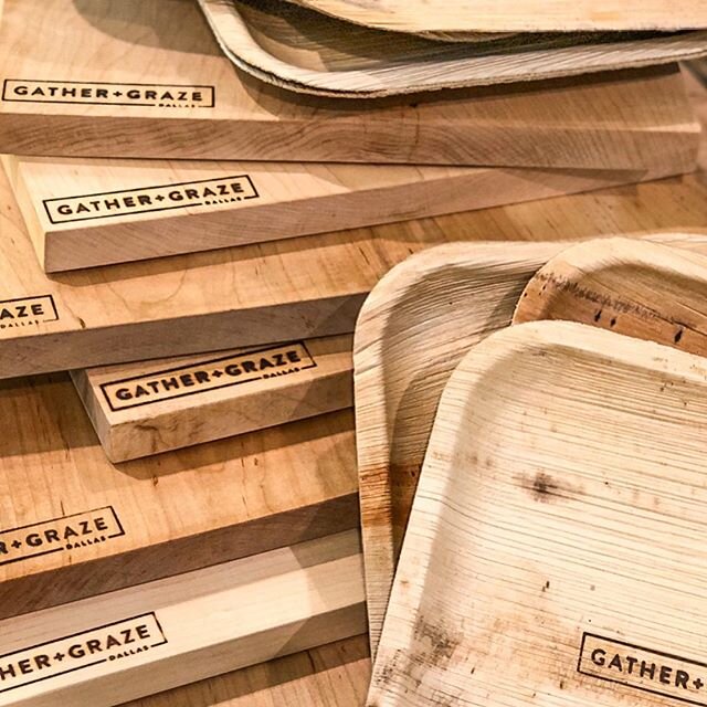 Hot off the &ldquo;press&rdquo; 🤣 Gather+Graze Dallas custom wood boards are hot! 🔥🧀🔥🧀