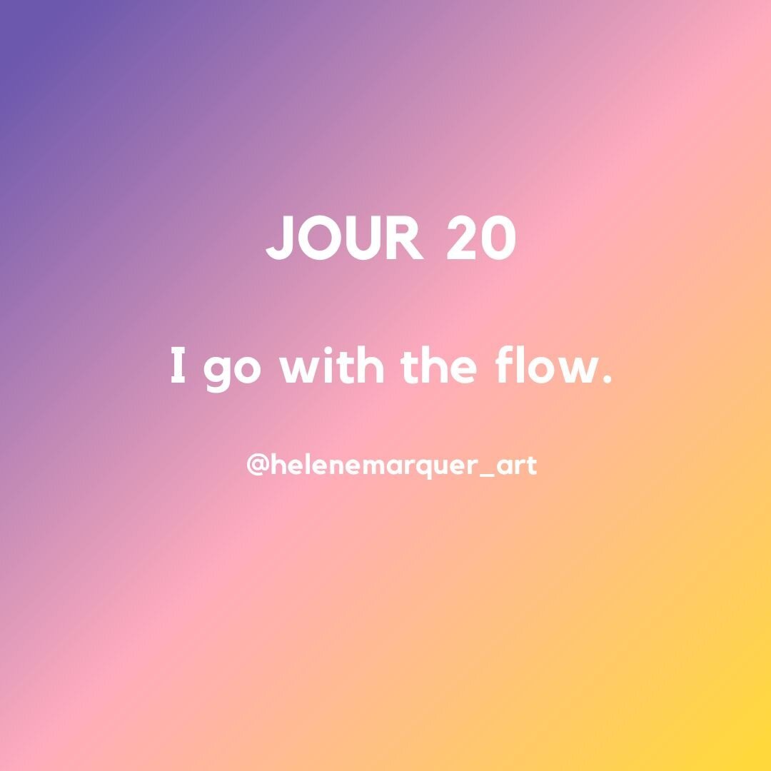 Défi 21 jours - Audace, amour de soi, créativité //// JOUR 20 - jeudi 20 octobre

Ce jeudi a été un délice du début jusqu'à la fin. Me laisser aller à ce dont j'avais envie, mes aspirations, mes élans. J'avais l'impression de nager dans une