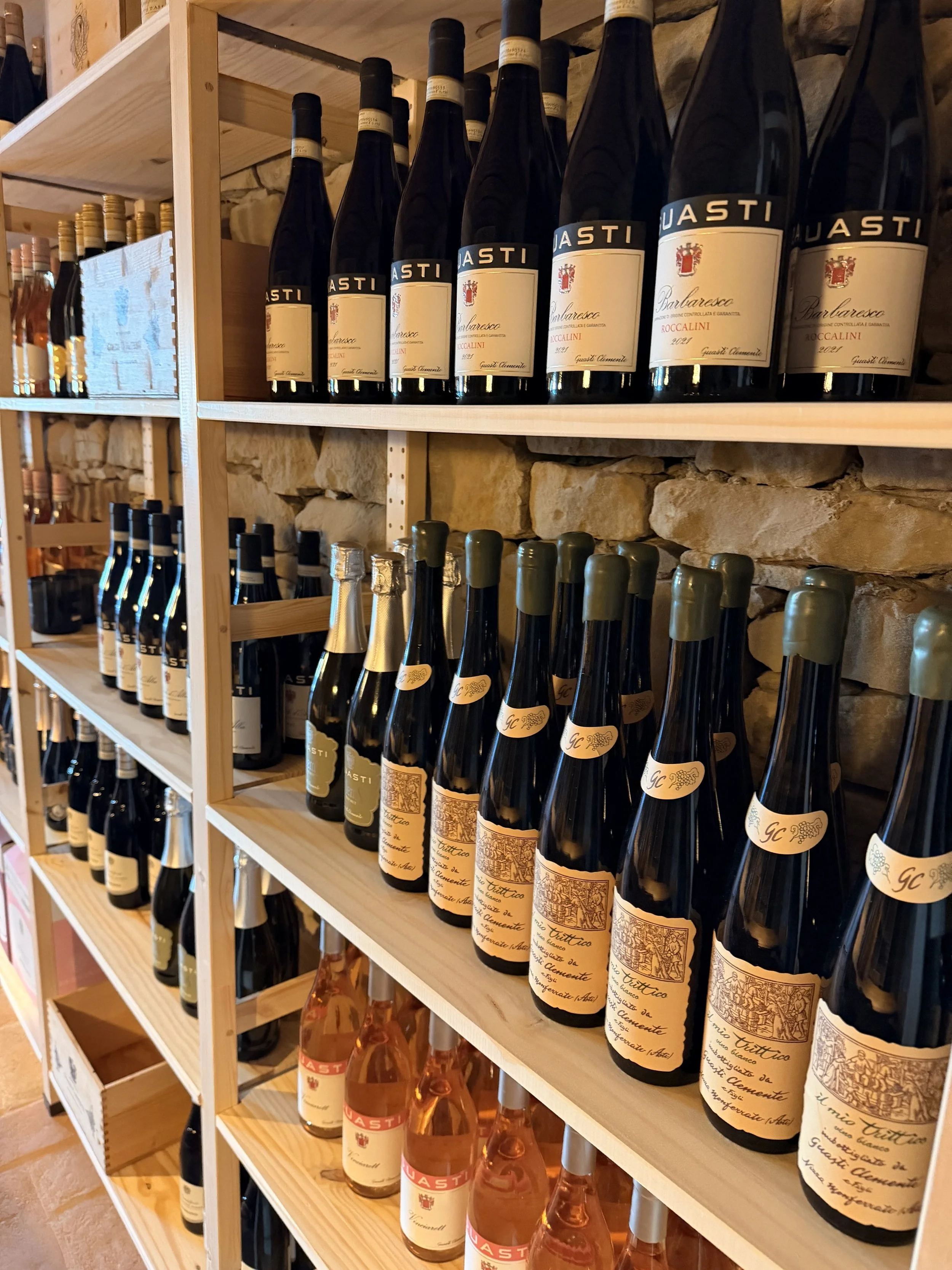 The Villa Asti Wine Cellar - A Tribute to Piemonte