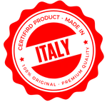 A red Christmas wreath with a simple design.