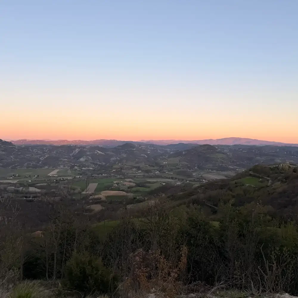 View from the house of the valley