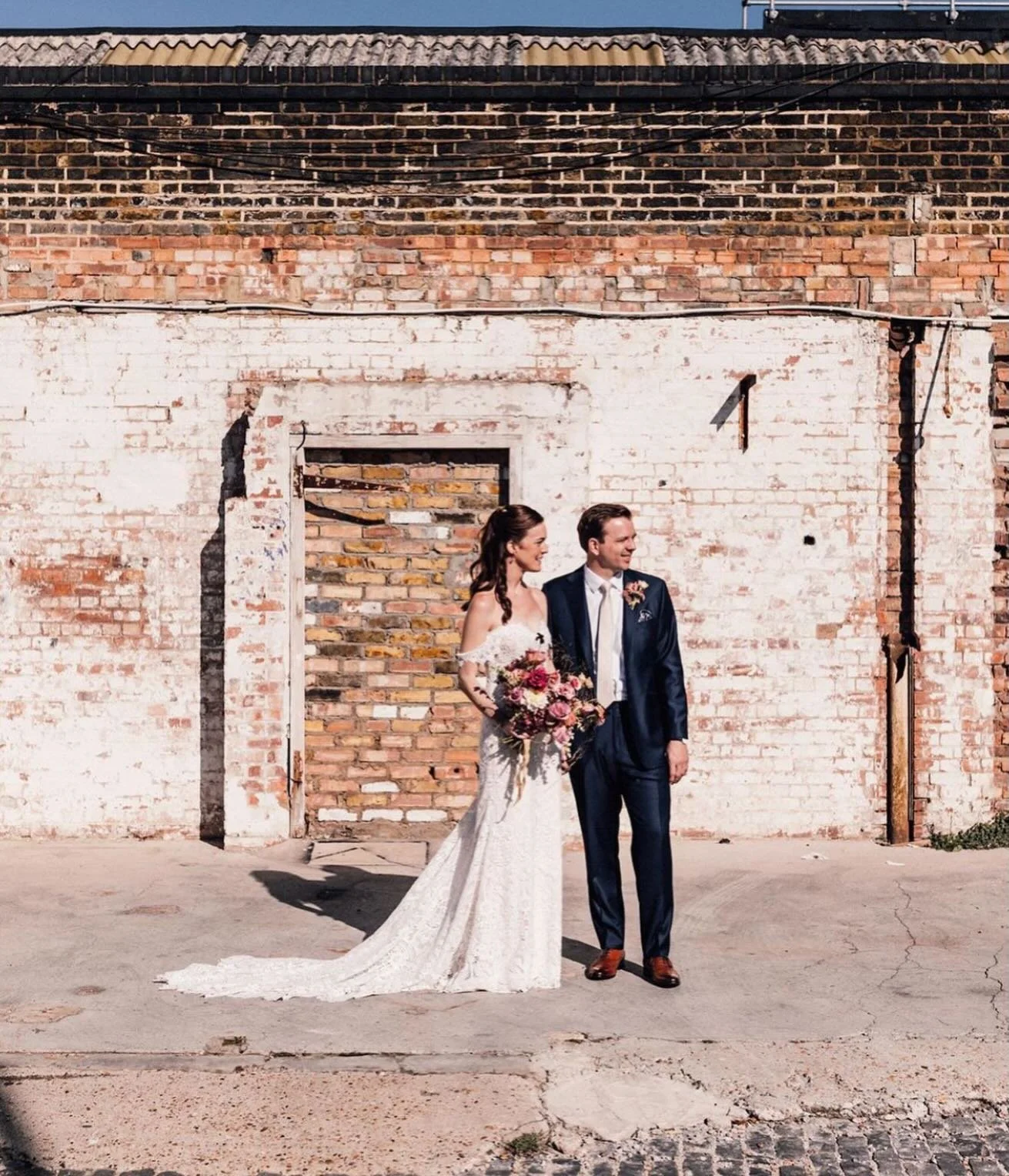 Hayley and Andy at one of our favourite venues @claptoncountryclub 🤎
Photography @samdocker.co 
#sussexweddingflorist #londonweddingflorist #claptoncountryclubwedding #londonwedding #pinkbouquet