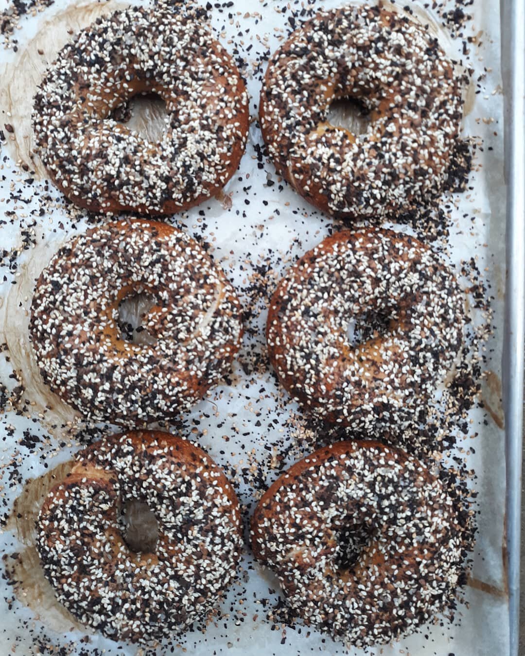 I miss the rush of bagel pop-ups, and being able to see everyone in one place. But the next best thing is that @lazyladybakes bagels are available every week @thecornercup. Get you one!