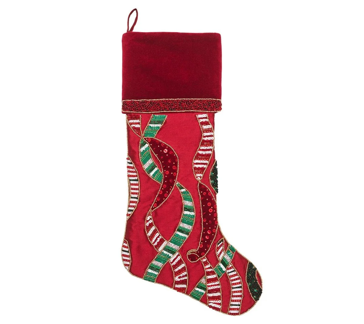 Kim Seybert Merry Garland Stocking