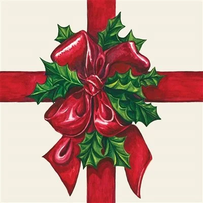 Hester and Cook Christmas Present Cocktail Napkins