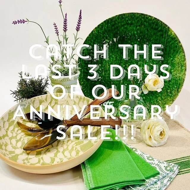 Make Summer Entertaining At Home Easy and Special from Paradigm Texas!

Our 15% off Anniversary Promotion on all in-stock merchandise ends this Sunday, May 31! Shop in-store or online. Discount applied at checkout!
☀️🌵☀️🌵☀️🌵☀️🌵☀️
#anniversarysale