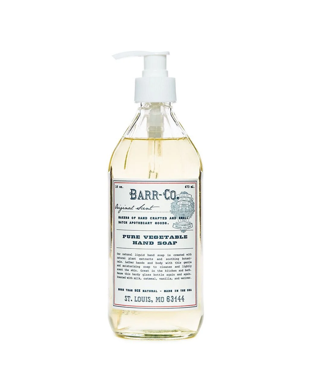 Barr-Co. Original Pure Vegetable Liquid Hand Soap