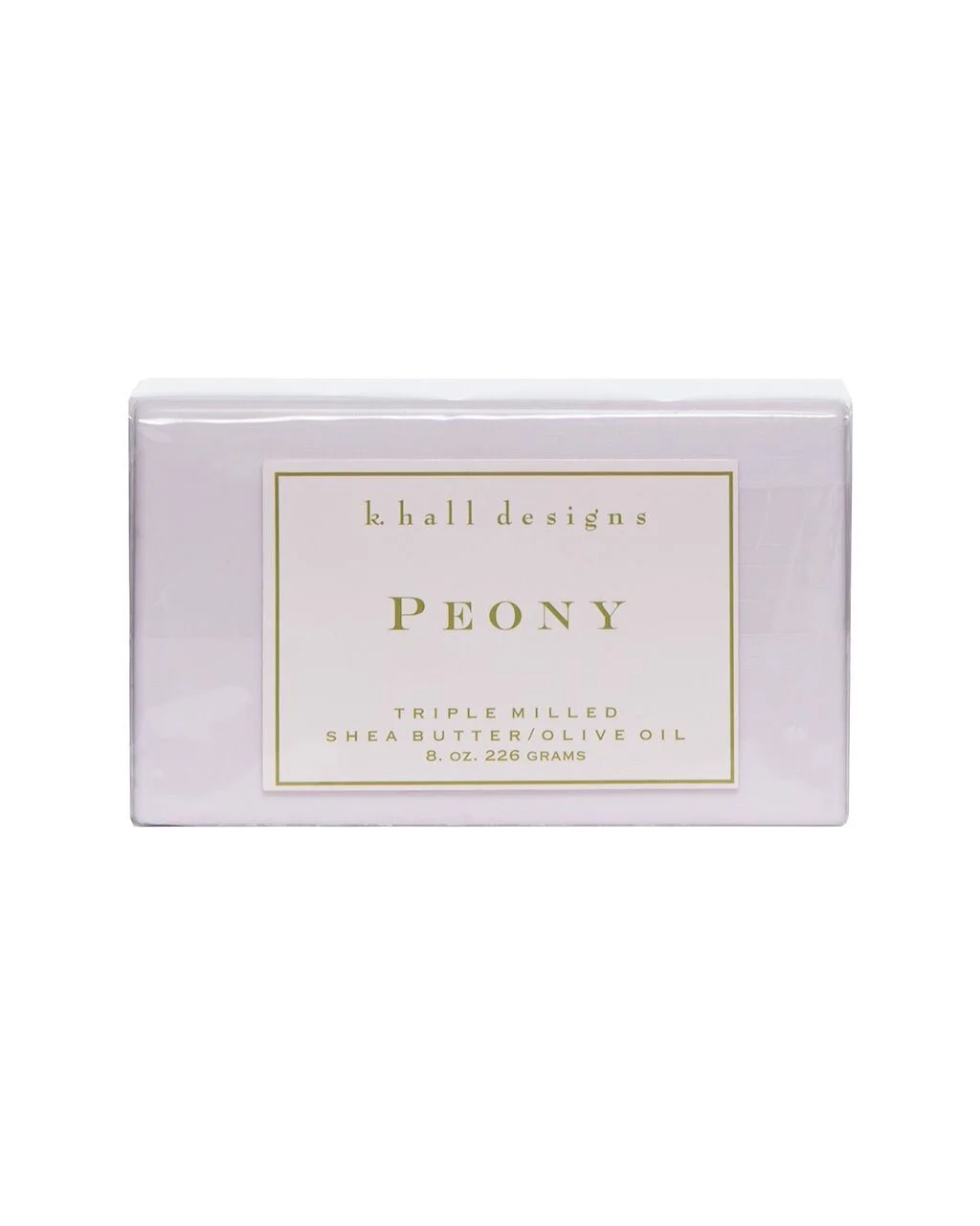 K. Hall Peony Shea Butter Bar Soap