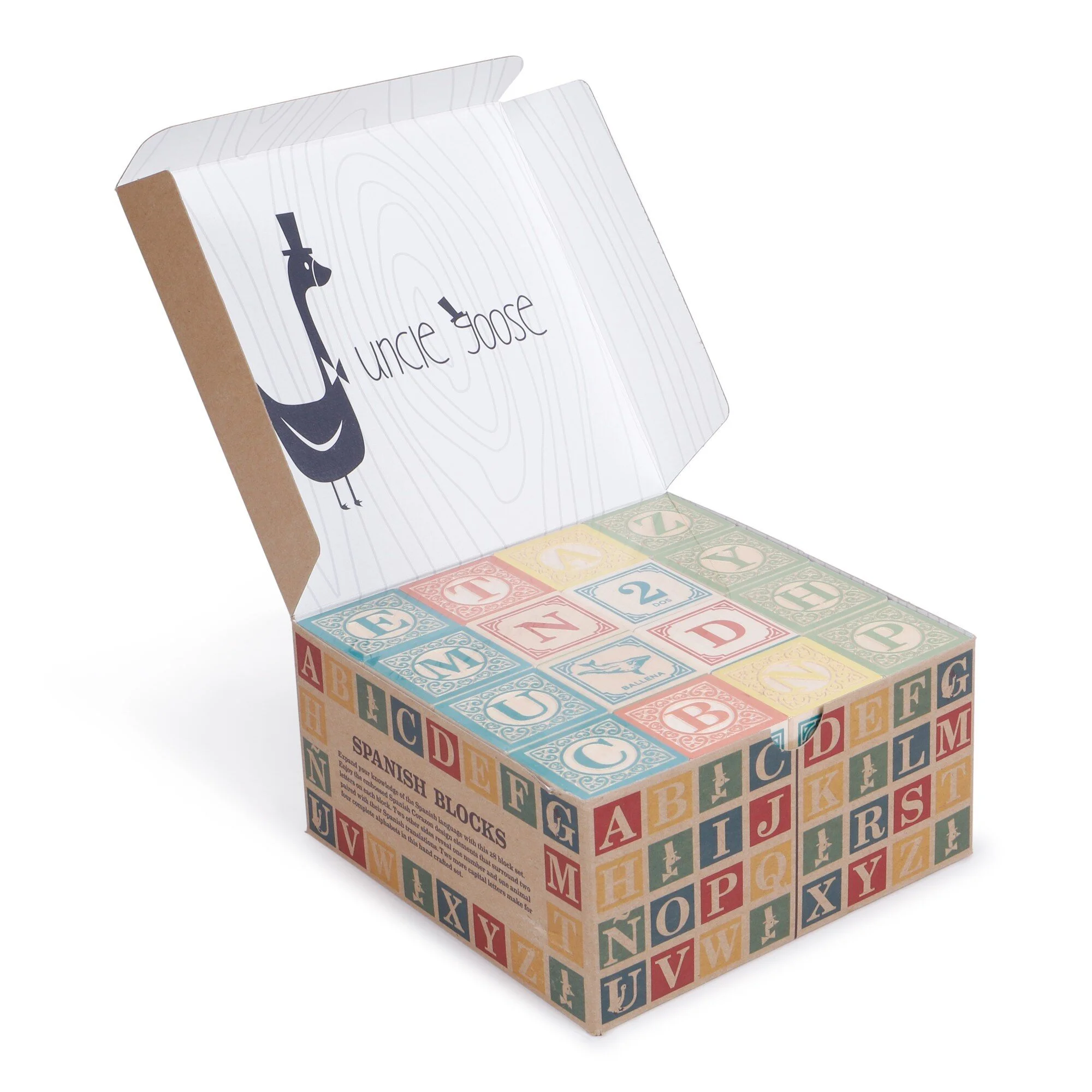 Spanish Alphabet Block Set