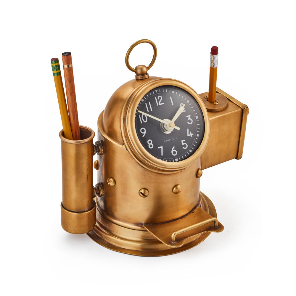 Pilot House Table Clock