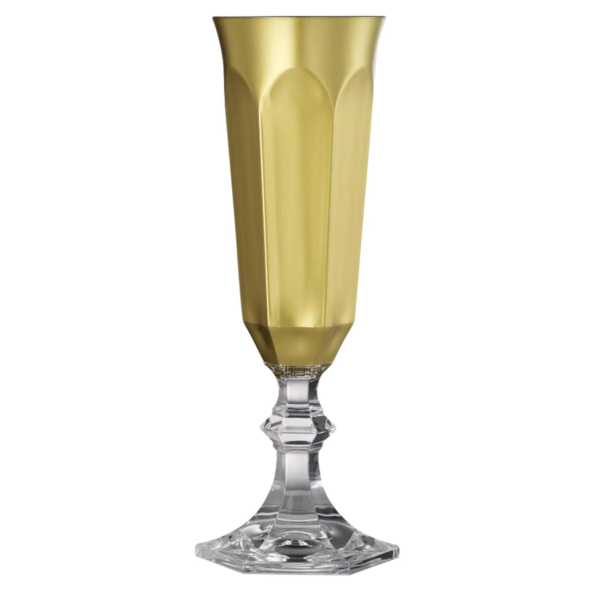 Mario Luca Giusti Dolce Vita Champagne Flute - Gold