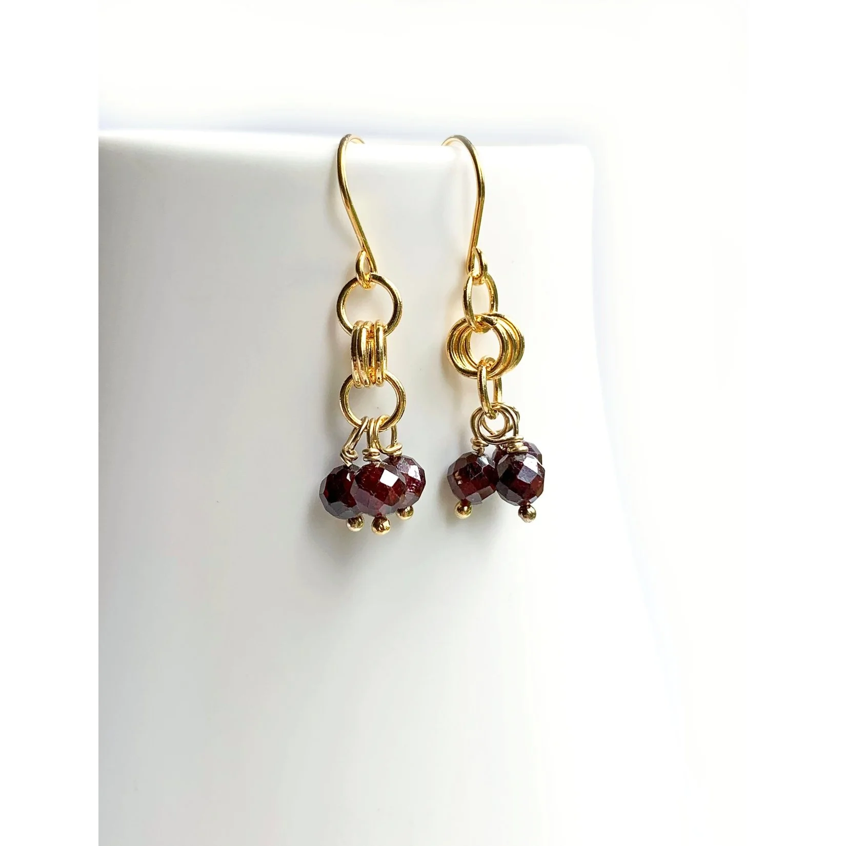 Garnet Trio Drop Earrings.jpeg