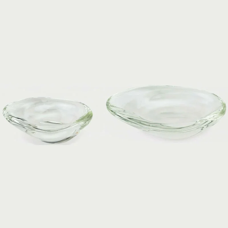 Crystal Free Form Bowl, 2 Sizes