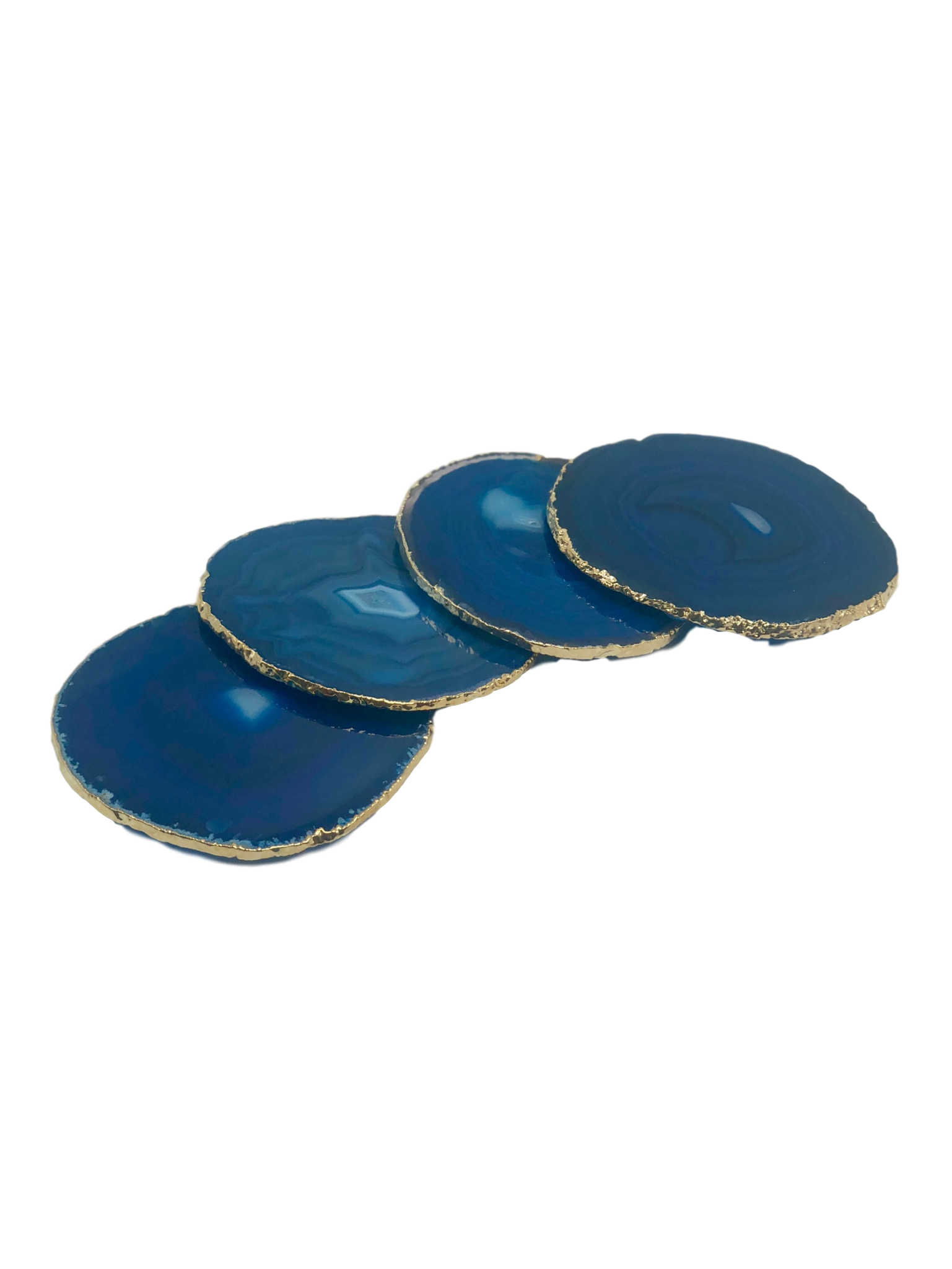 Blue Agate Coasters w:Gold.png