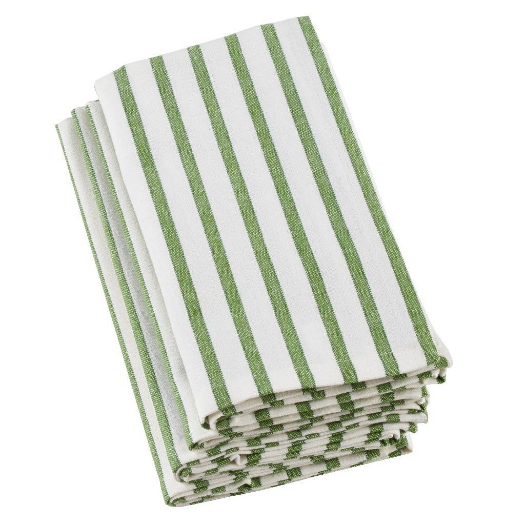 Striped Green Cotton Napkins.jpeg