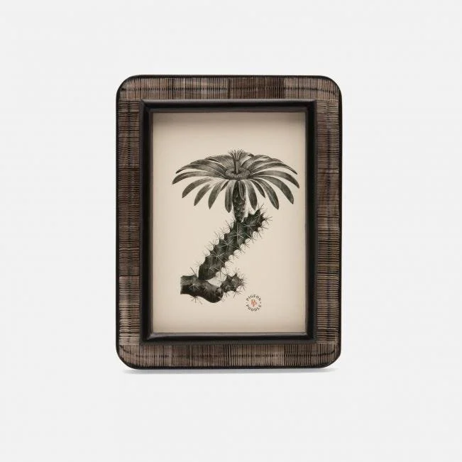 Pigeon and Poodle Rauma Dark Chiseled Horn Frame, 5x7