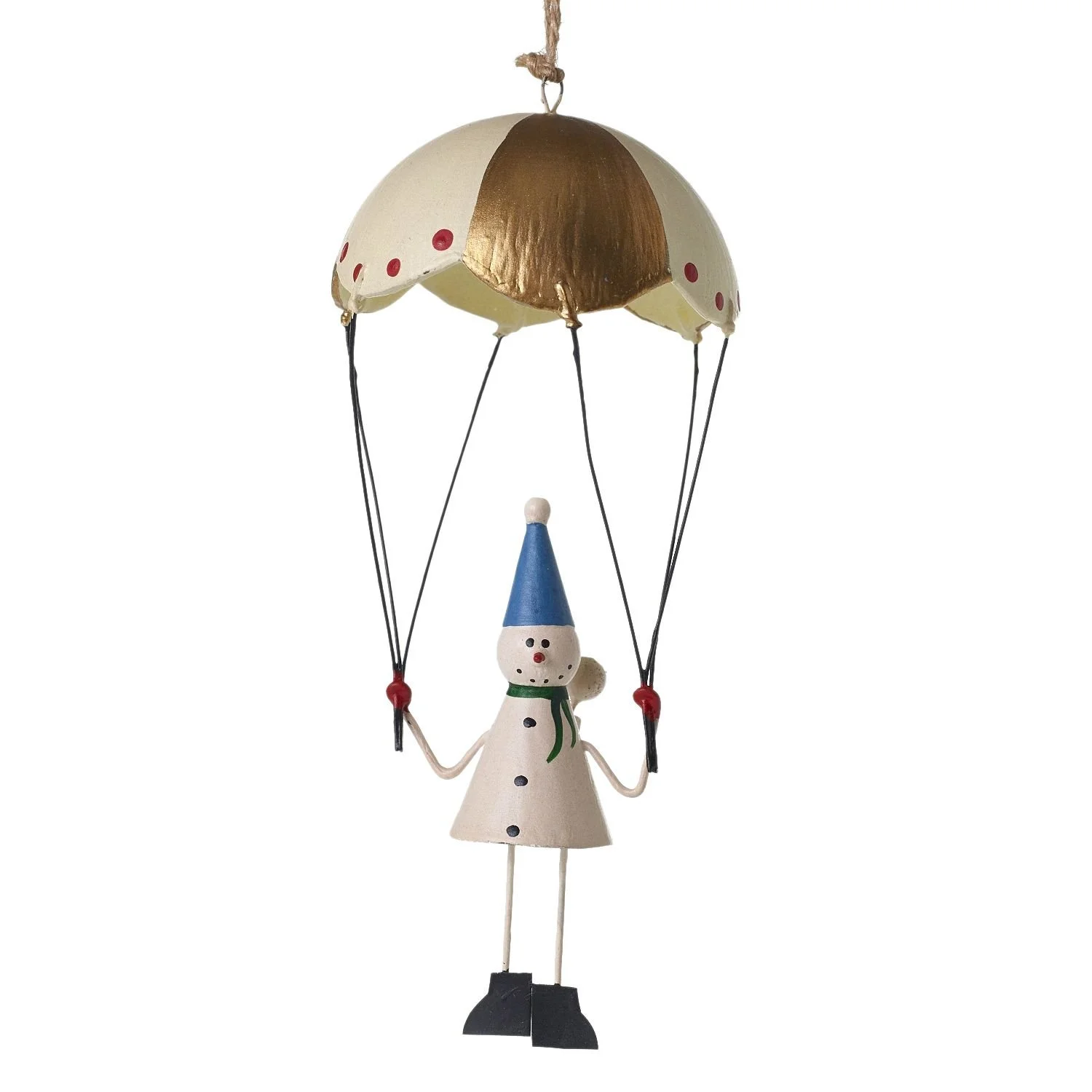Parachute Snowman Ornament