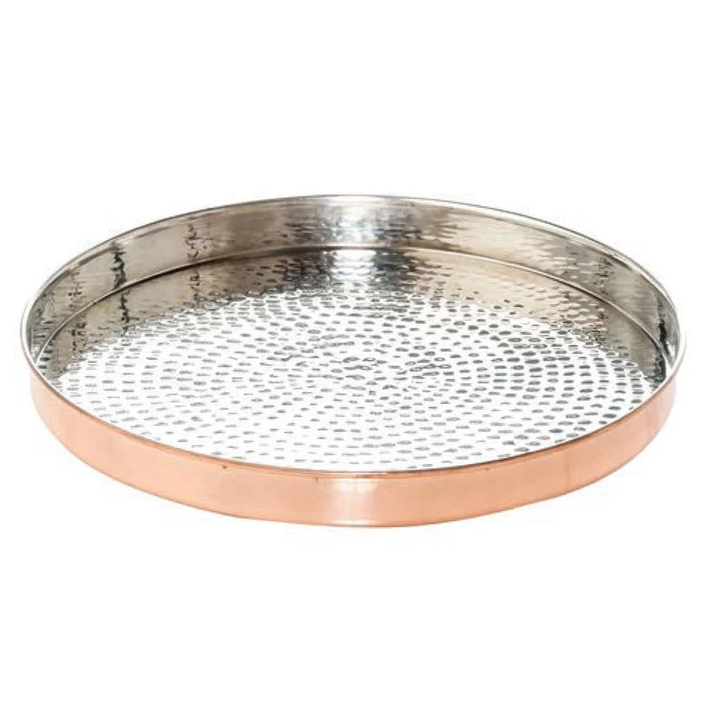 Hammered Copper Tray