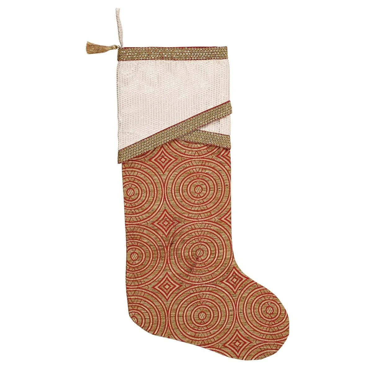 Holiday Tidings Christmas Stocking