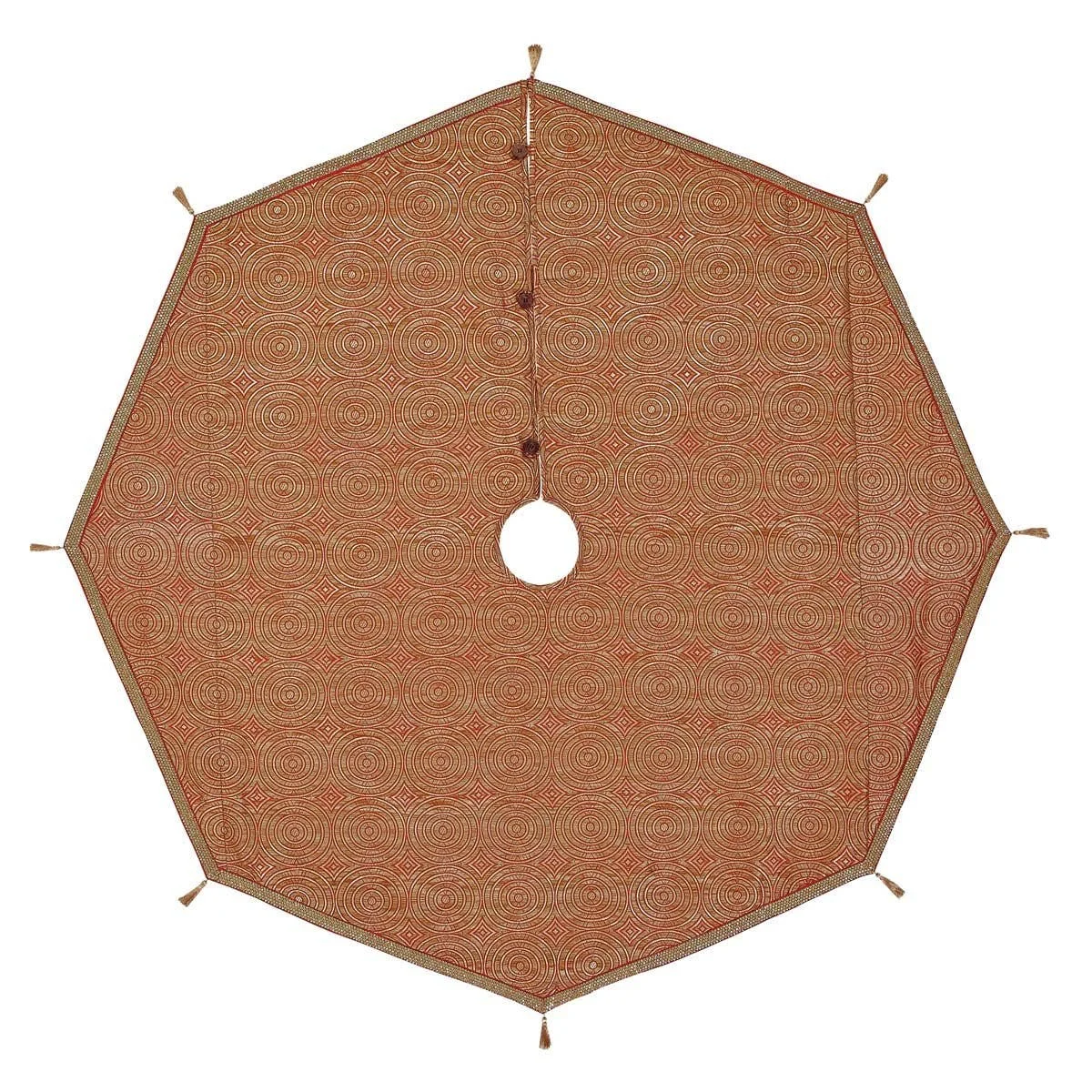 Holiday Tidings Tree Skirt 48"