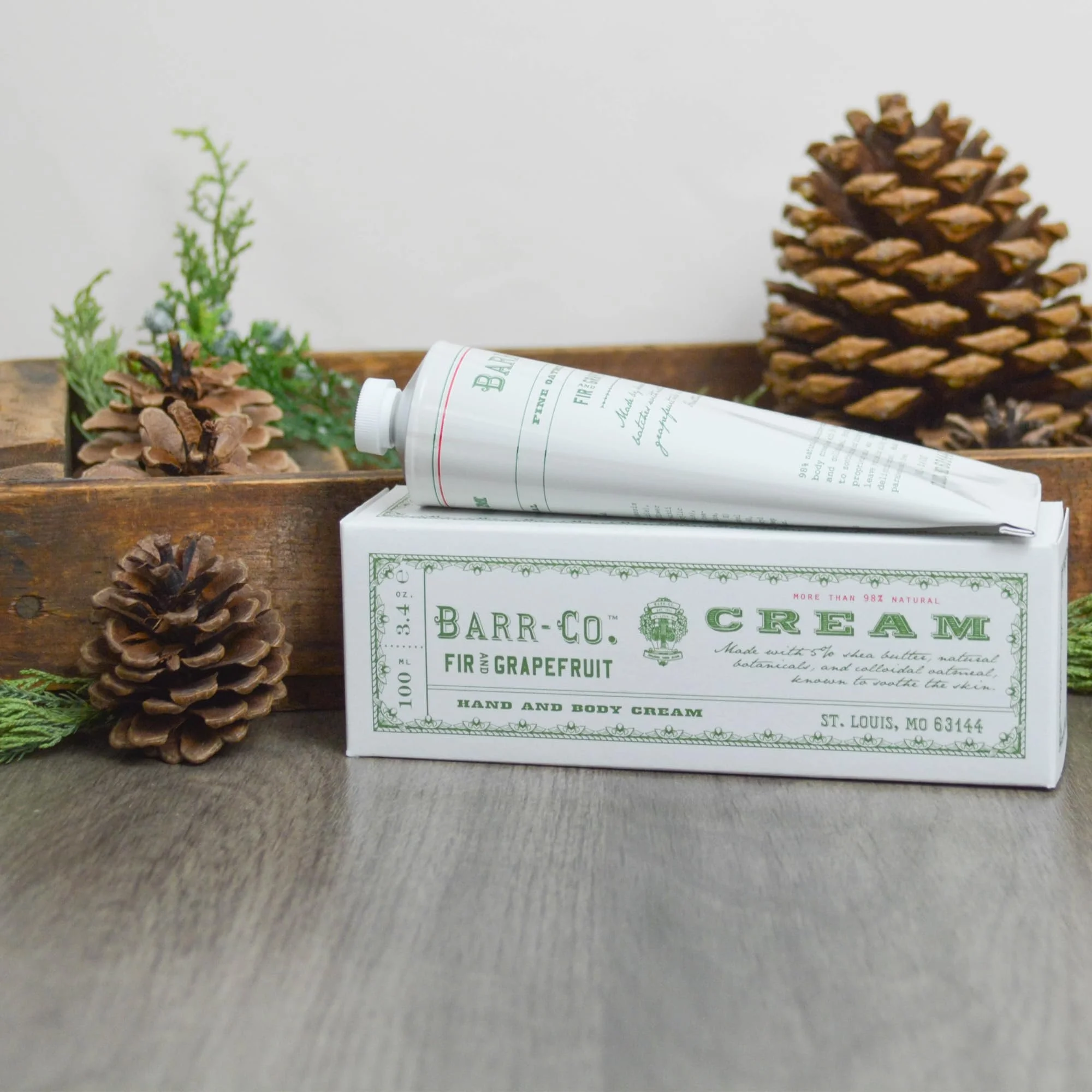 Barr Co. Fir and Grapefruit Hand and Body Cream