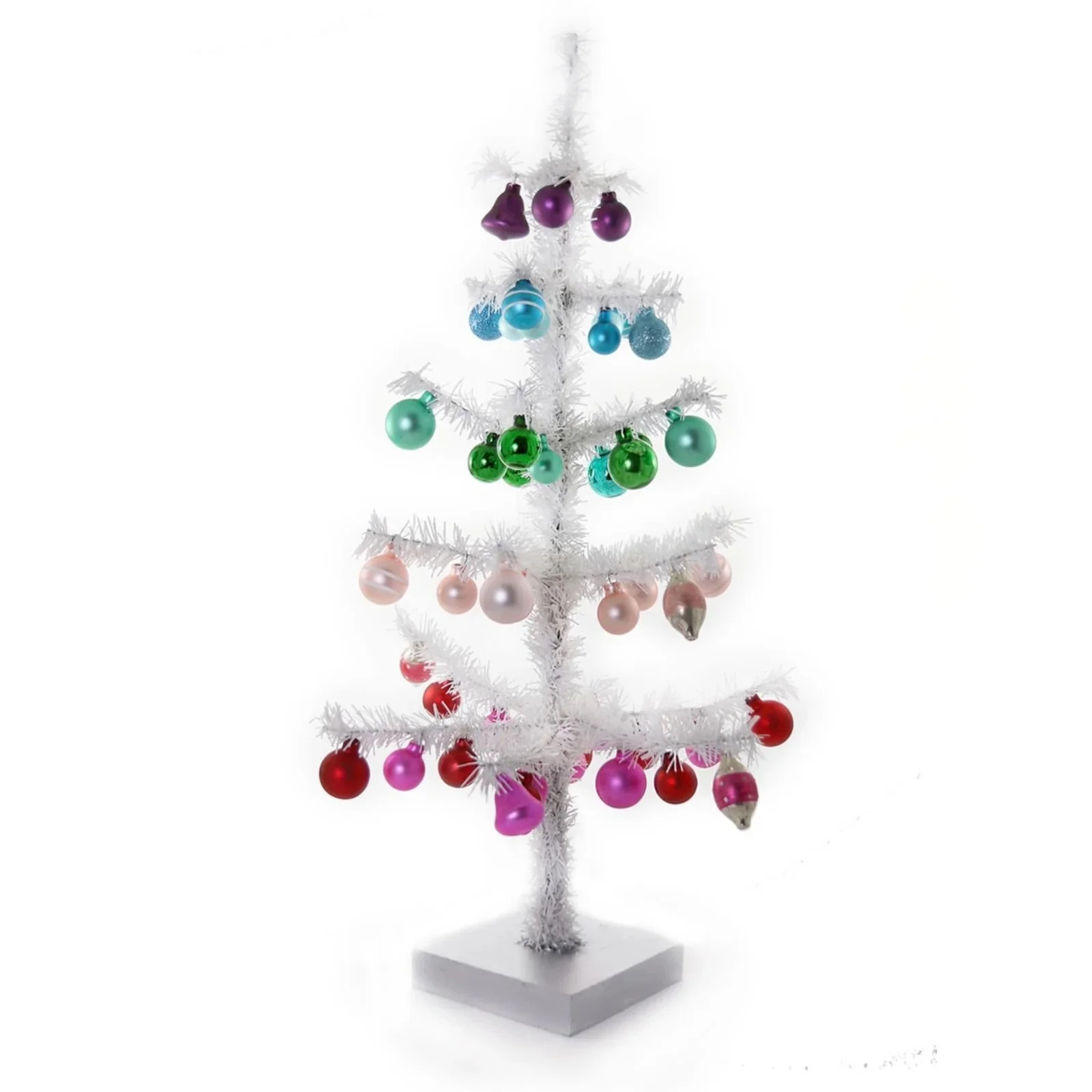 Decorated Tinsel Tree Medium