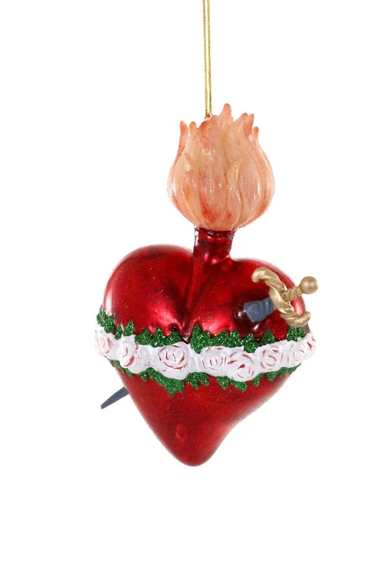 Sacred Heart Of The Virgin Ornament