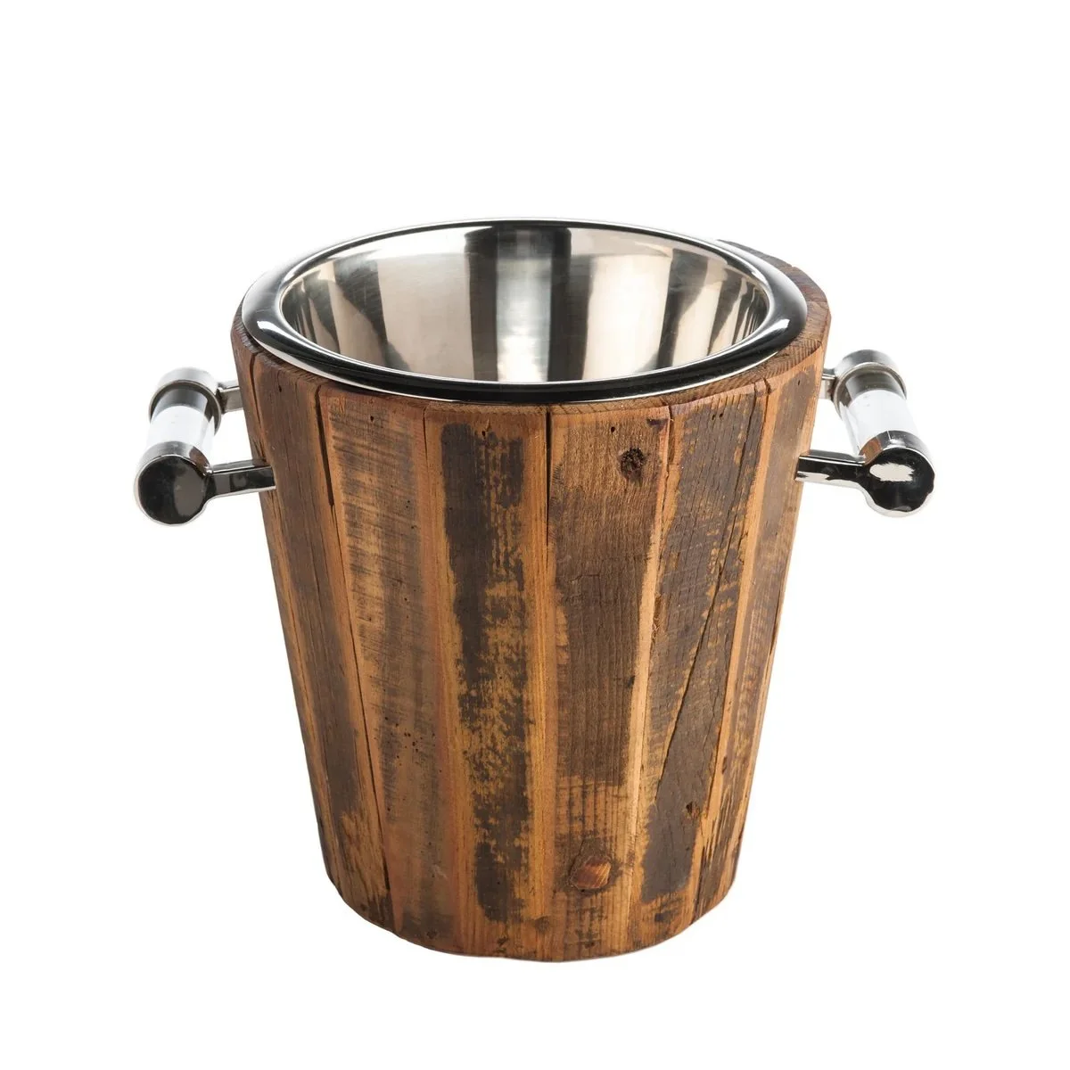 Chalet Wood Wine Cooler/Ice Bucket