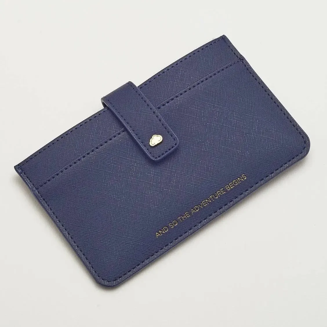 And So The Adventure Begins Travel Wallet