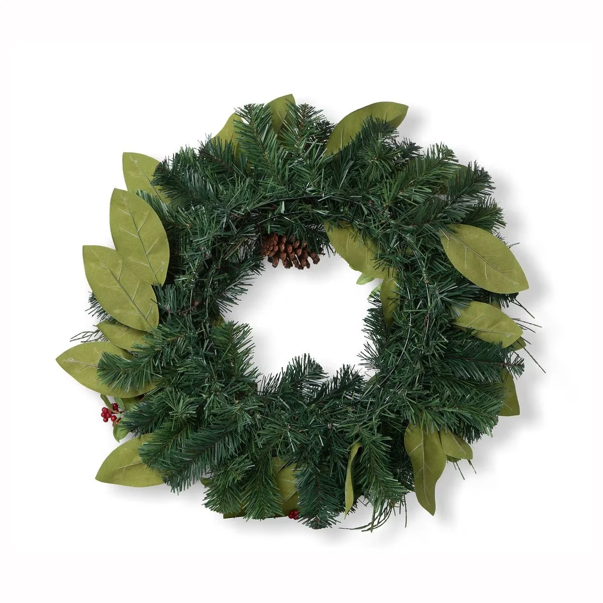 Magnolia Leaf and Winter Foliage Wreath2.jpeg (Copy)