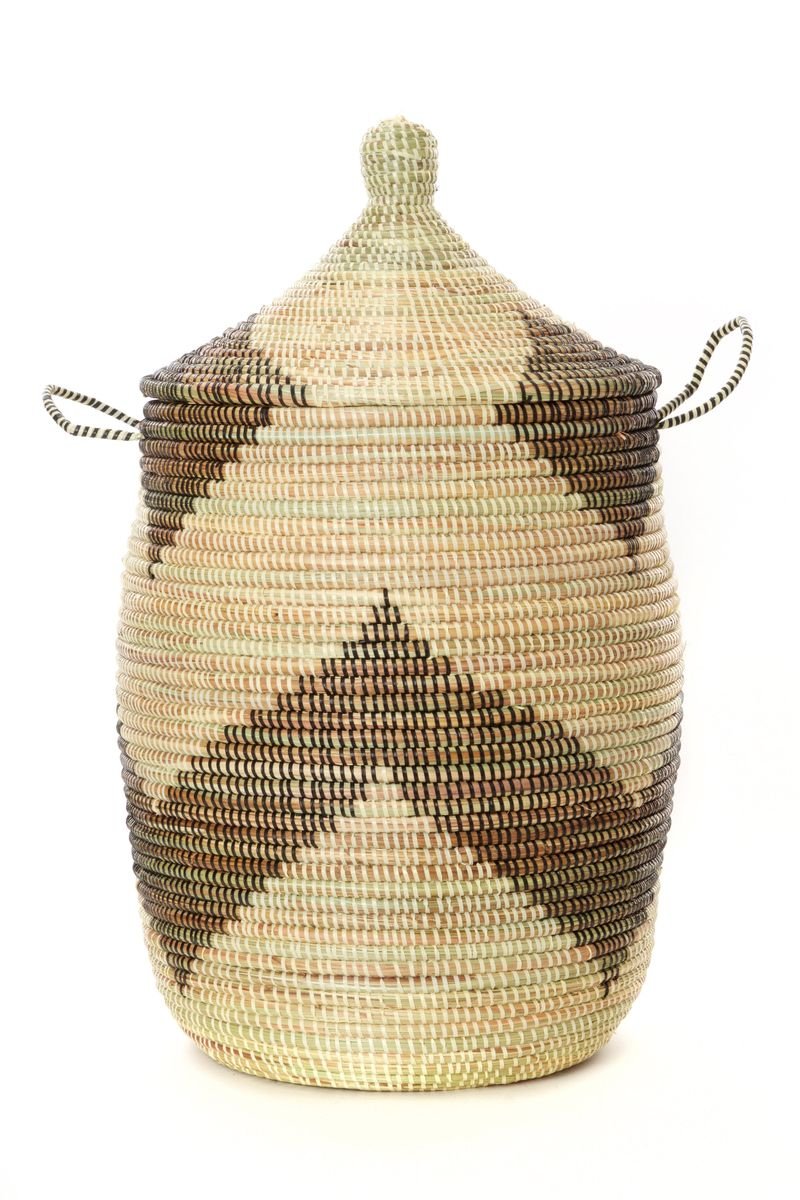 Black Beige Small Basket.jpeg