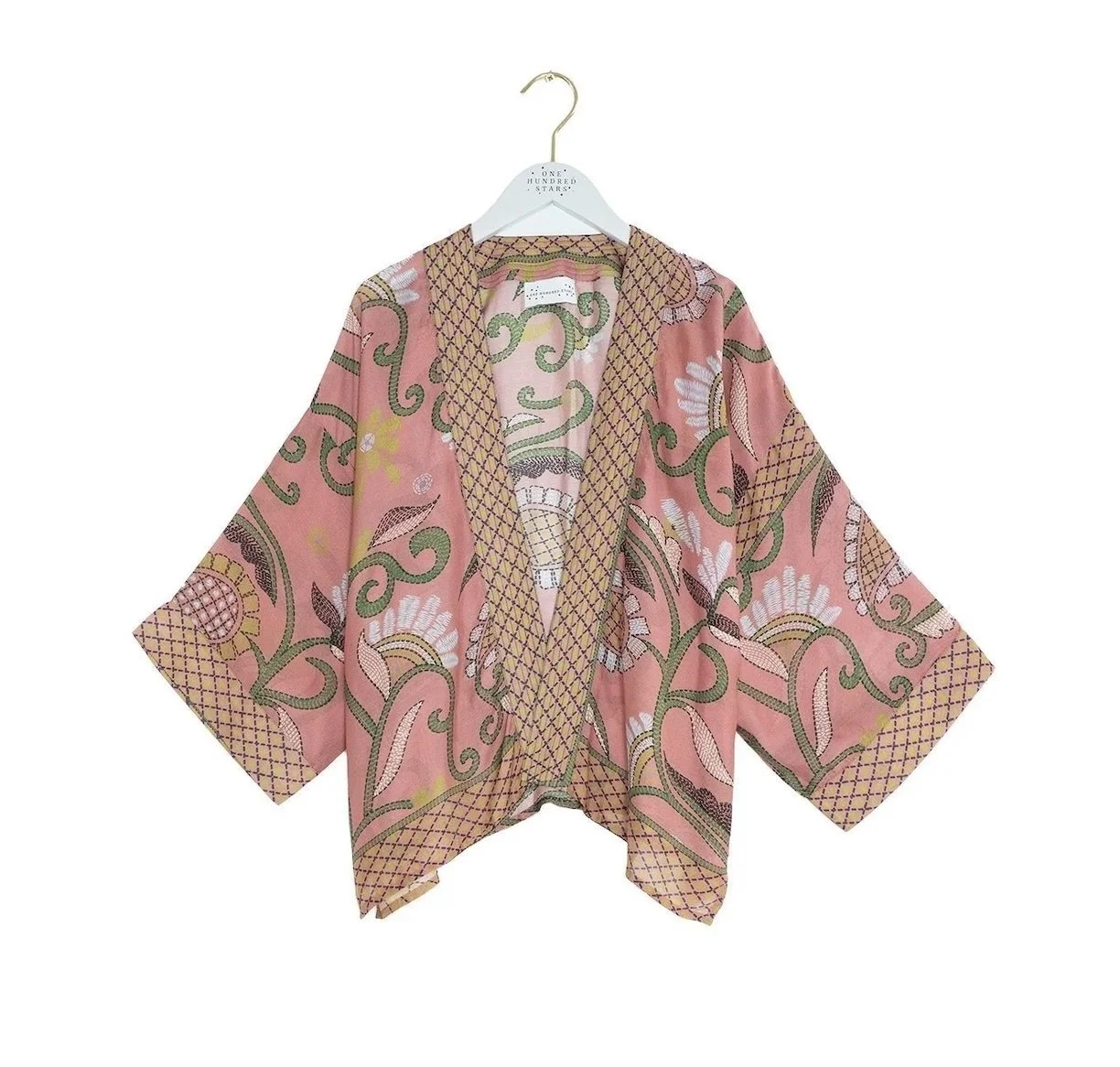Kantha Short Kimono, Dusk