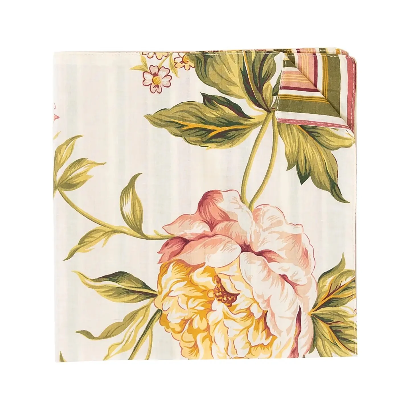 Reversible 18" Peony Napkins Set of 4
