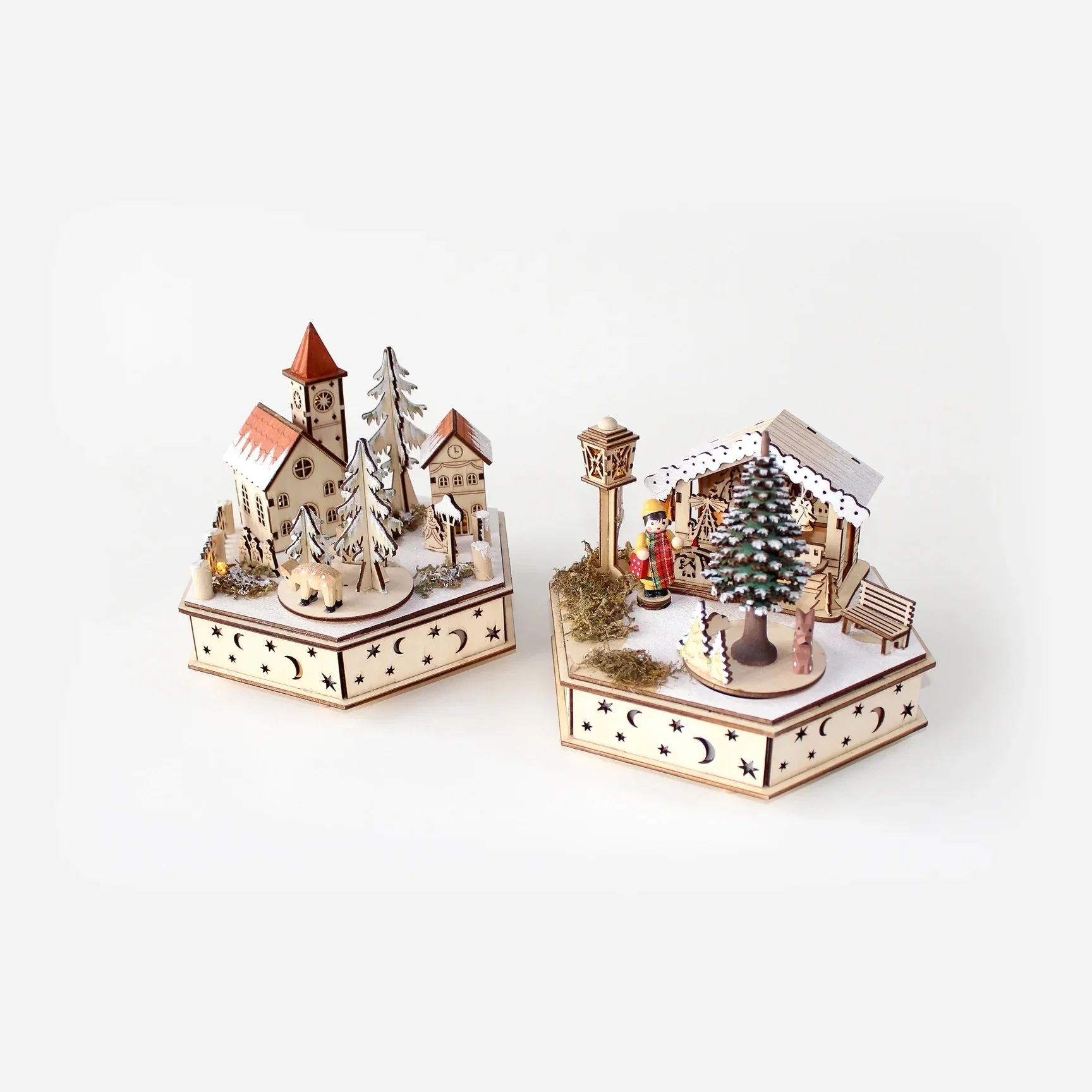 Barvarian Wooden Music Boxes, 2 Variations