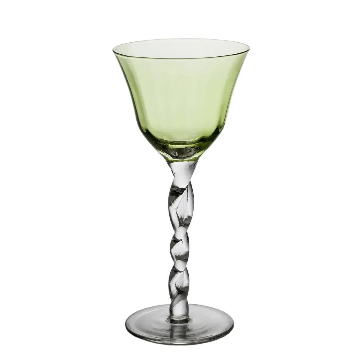 Adriana Wine Glass Green