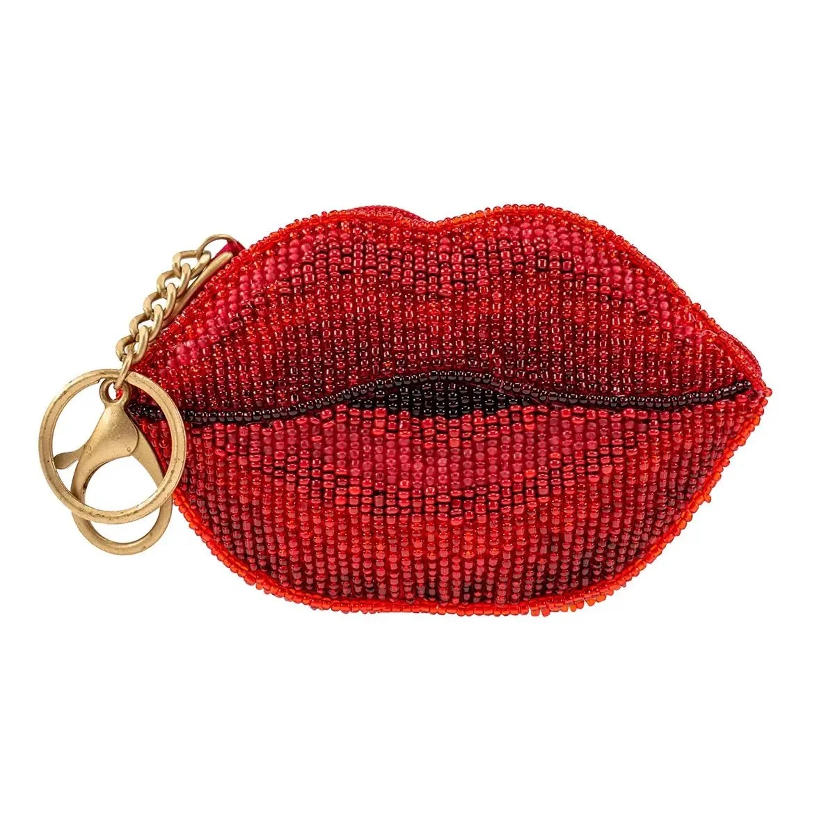 XOXO Beaded Coin Purse/Key Fob